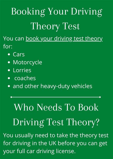 Theory Test Booking 的图像结果