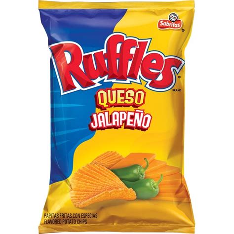 Ruffles Queso Jalapeno Flavored Potato Chips (6.5 oz) Delivery or ...