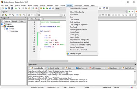 Code Blocks C Tutorial 的图像结果