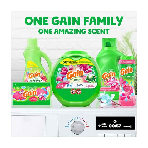 Buy Gain Flings Laundry Detergent Pacs, 76 Count, Spring Daydream Scent ...