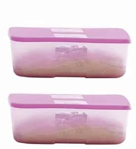 Buy Tupperware Freezermate- 1.5 L Plastic Fridge Container (Pack Of 2 ...