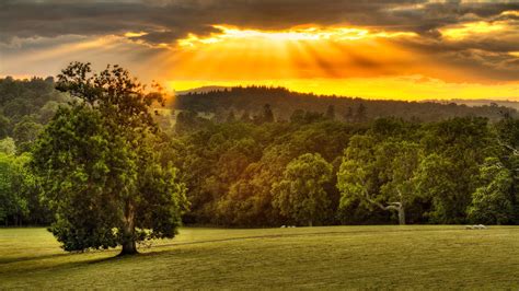 Countryside Sunset 的图像结果