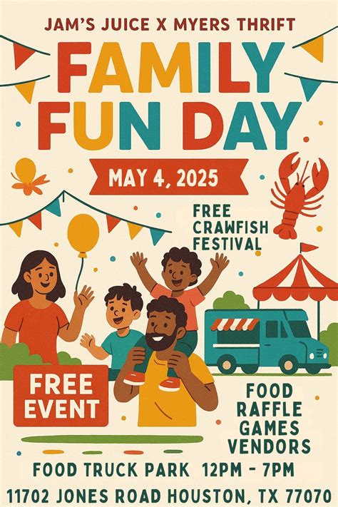 Jam’s Juice X Myers Thrift Family Fun Crawfish Festival , 11702 Jones ...