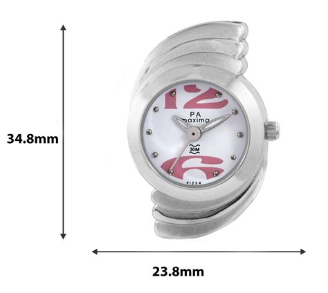 Maxima E-CO Women White Dial Analogue Watch - 41254CMLI