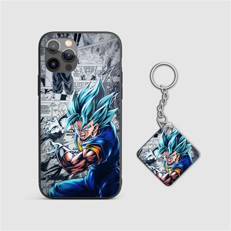 Vegeta Manga Silicone Armored Phone Case - Classic Saiyan Art