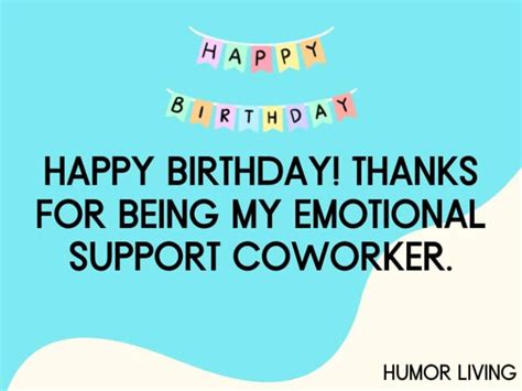 50+ Funny Birthday Wishes for Coworkers - Humor Living