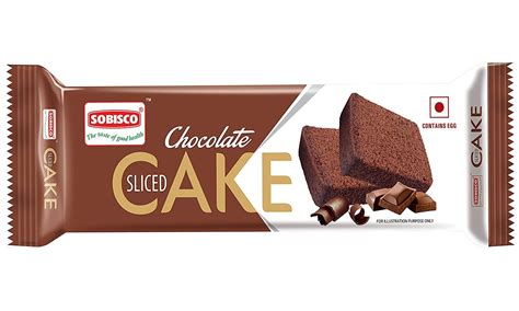 SOBISCO Chocolate Slice Cake 110gm (Pack of 10) : Amazon.in: Grocery ...