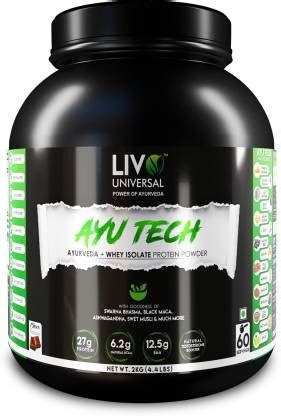 LIVO UNIVERSAL Whey Isolate Protein Powder 15 Herbs (Whey Isolate ...