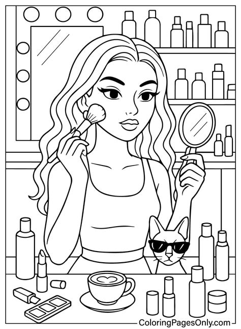 30+ Baddie Coloring Pages - Free Printable PDF & Online Coloring