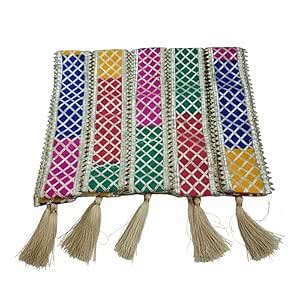 The Cool GrandMom Multicolour Baraat Swagat Patka | Milni Mala, Rallies ...