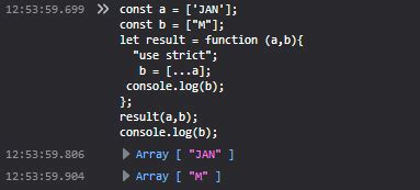 ES6 Use Destructuring Assignment to Assign Variables From Arrays 的图像结果