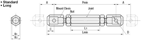 Turnbuckles-Standard Type/Long Type | MISUMI | MISUMI India