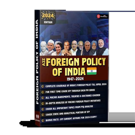 A to Z of India's Foreign Policy | Fully Updated Ebook | Eduseeker