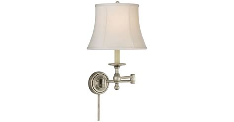Visual Comfort SL 2800AN-S Classic 17-1/4" High Wall Sconce with Silk ...