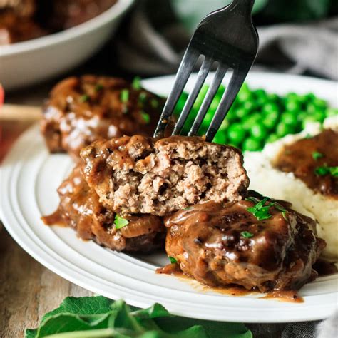 Simple Salisbury Steak Recipe - Savor the Flavour