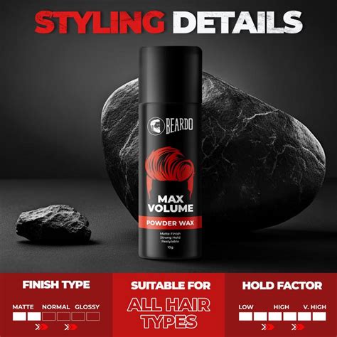 Buy Beardo Max Volume Powder Wax Online