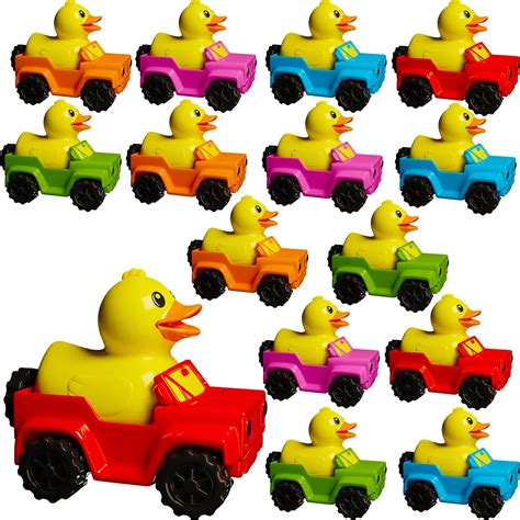 Amazon.com: 15 Jeep Ducks Rubber Ducks. 5 Classic Colors - 2.8 Inch ...