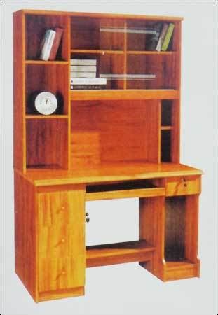 Computer Table with Book Rack Design 的图像结果