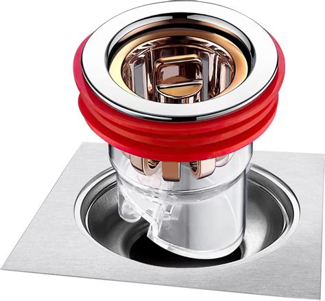 Amazon.com: Universal Shower Drain Plug for Bathroom,Magnetic Kitchen ...