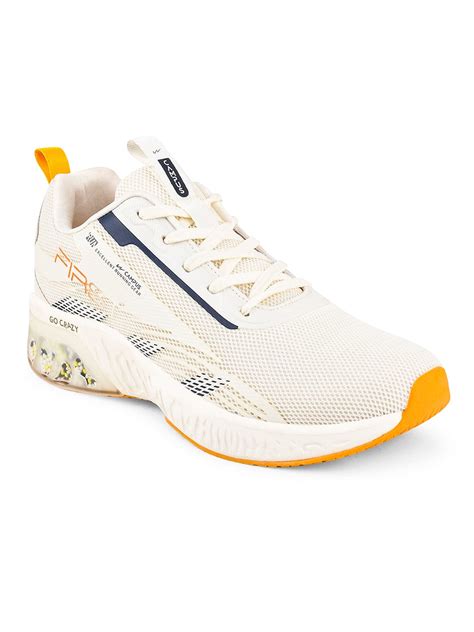 Buy Running Shoes For Men: First-Off-Wht-Mstd | Campus Shoes