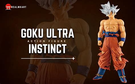 Buy Realmkart Goku Action Figure Ultra Instinct Dragon Ball Z Action ...