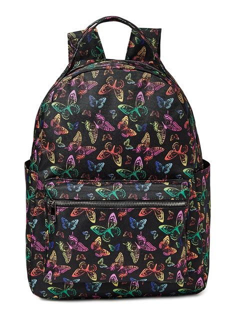Buy No Boundaries Women’s Dome Backpack Butterfly Print Online in India ...