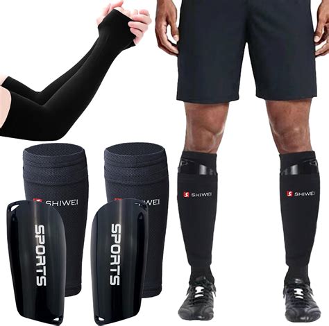 BDSHUNBF Football Shin Guards Shin Pads Football Shin Pads with High ...