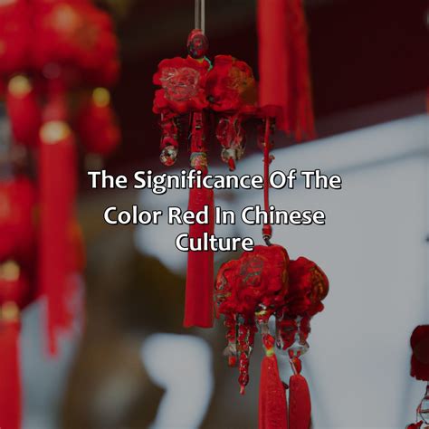 What Does Red Mean In Chinese Culture at James Jain blog