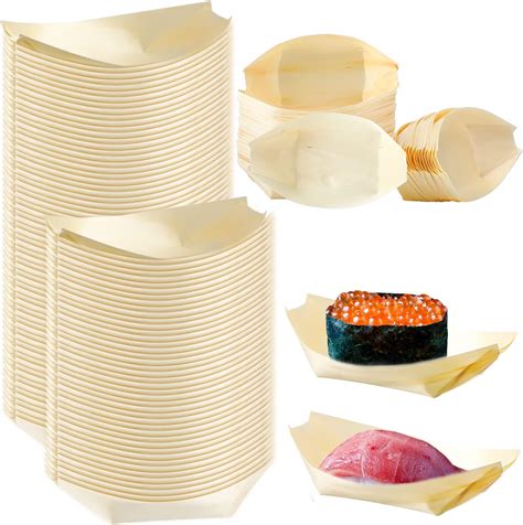 Amazon.com: 300 Pcs Disposable Square Palm Bowls Palm Leaf Bowls Bamboo ...
