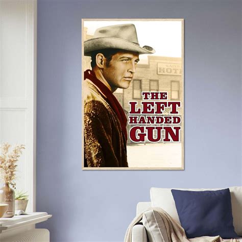 The Left Handed Gun (1958) Movie Poster Print - Citiesbox