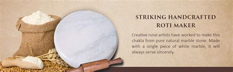 Buy Saudeep India Makrana Marble Chakla Belan Set | Anti Skid Round ...