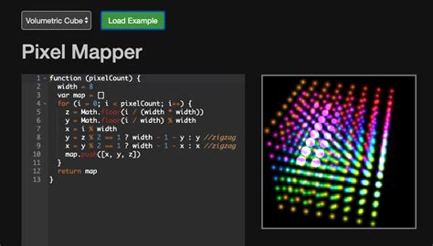 Pixel Mapping Software 的图像结果