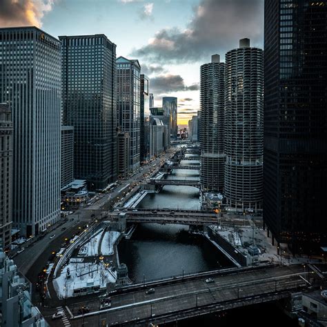 Download wallpaper 1280x1280 city, buildings, aerial view, bridges ...