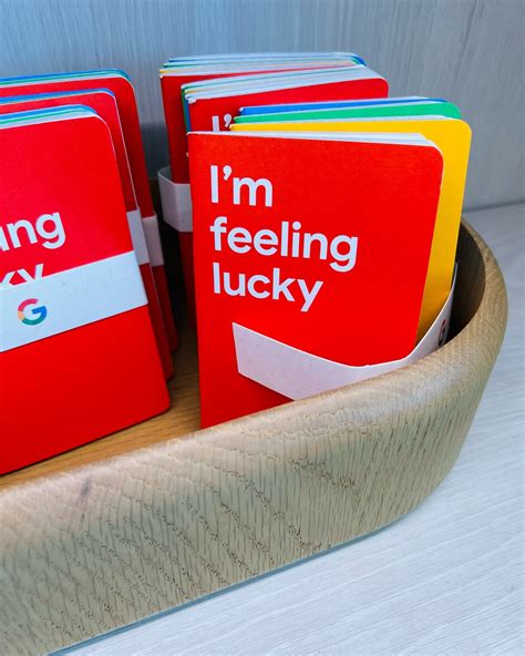 Google I'm Feeling Lucky Notebooks