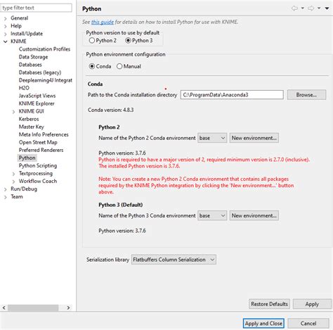 KNIME Python Nodes 的图像结果