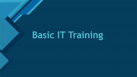 Basic IT Training 的图像结果
