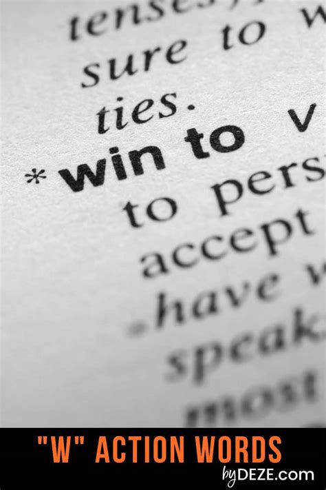 295 Positive Words That Start With W - byDeze