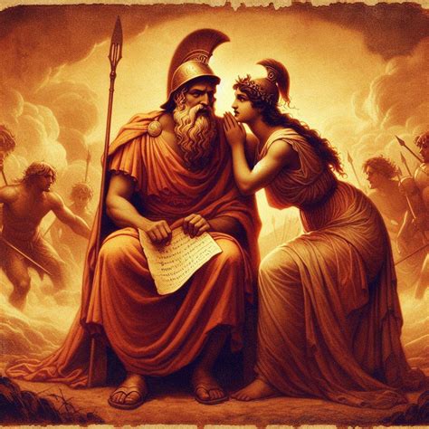 Athena and Odysseus by wagbert8290 on DeviantArt