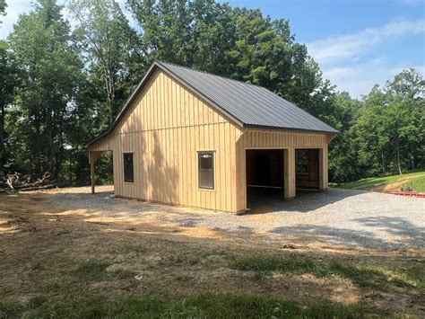 30x30 Pole Barn W Office Metal Workshop Buildings Workshop Plans