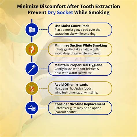 How to Prevent Dry Sockets While Smoking?