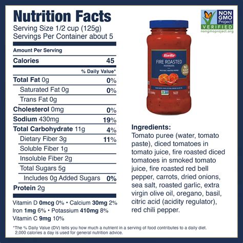 Barilla Fire Roasted Marinara Pasta Sauce - Shop Pasta sauces at H-E-B