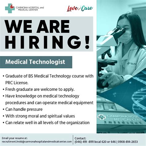 Careers - Carmona Hospital and Medical Center