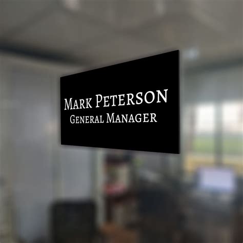 Buy Office Name Plate Desk Plaques Door Signs at Nutcase