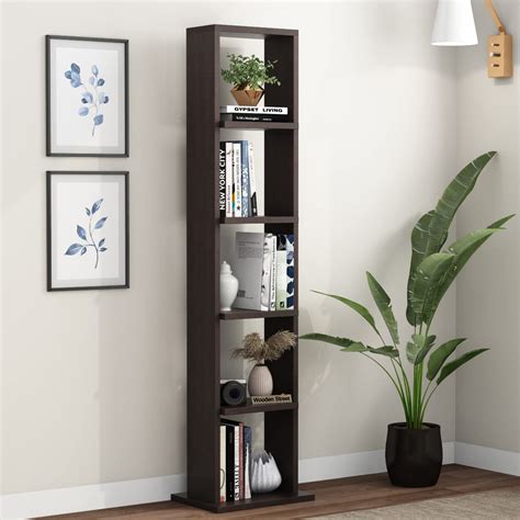 WoodenStreet™ Canny Engineered Wood Book Shelf for Home Library ...