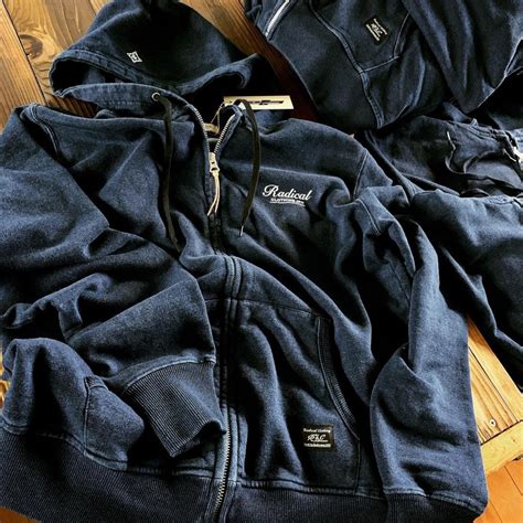 Denim Sweat Zip Up Hoodie (ジップアップパーカー) | RAD CUSTOMS