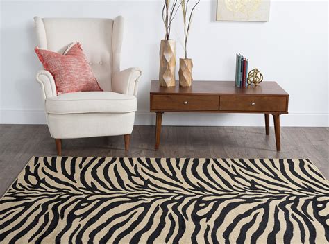 Zebra Print Pattern Rug at Brooke Fitzroy blog