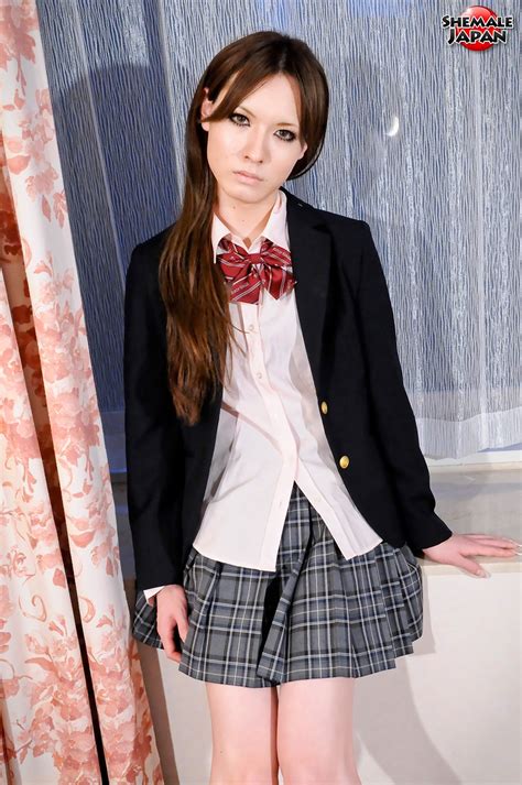 LISA Photoset - Naughty Lisa In School Uniform! | Shemale Japan Unofficial