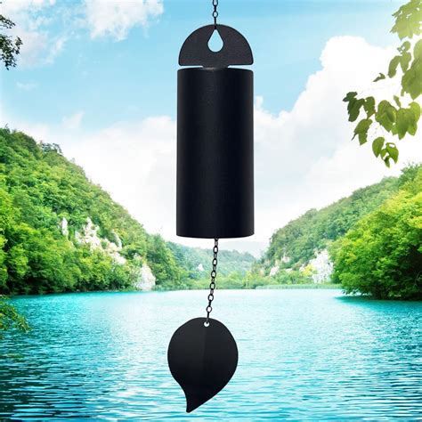 Amazon.com : Deep Resonance Serenity Bell Large Wind Chimes for Outside ...