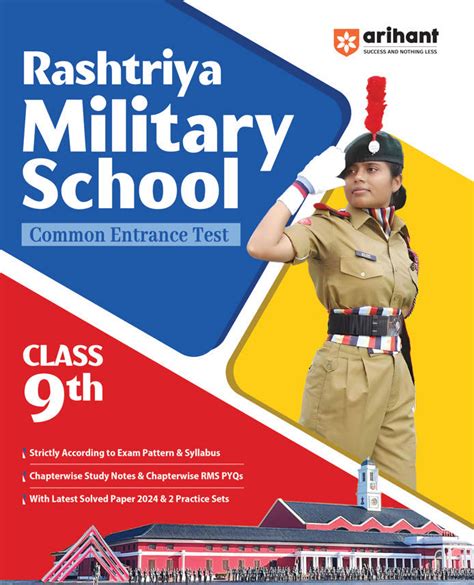 Buy Rashtriya Military School Class IX 2025 | English Medium book ...