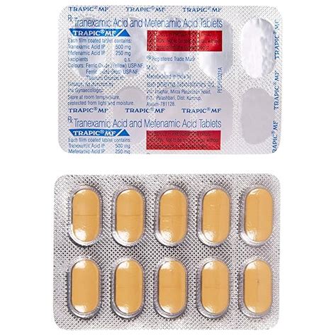 Trapic MF - Strip of 10 Tablets : Amazon.in: Fashion